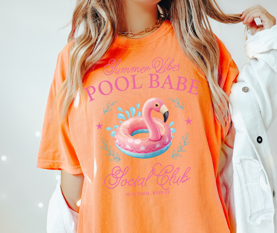 Flamingo Pool Babe