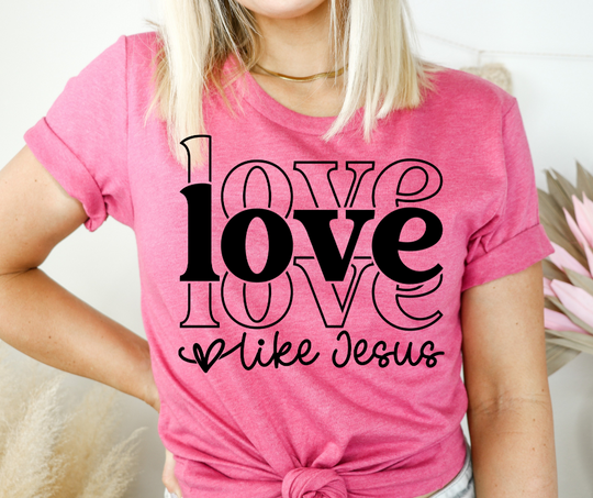 Love Like Jesus Black