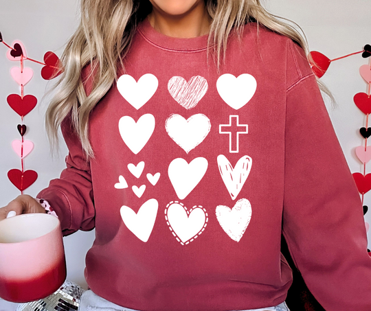 Hearts & Cross