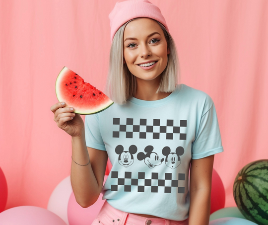 Checker Mickey