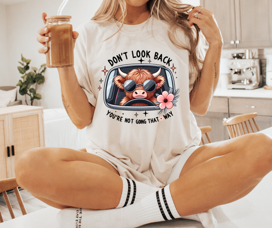 Don't Look Back Cow