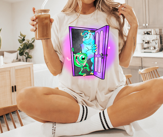 Monsters Plain Door W/Background