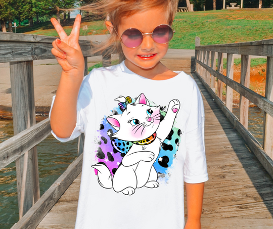 Marie with Leopard