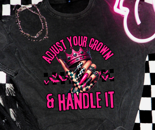 Adjust you crown and Handle it
