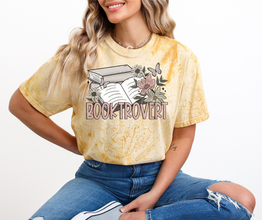 Booktrovert Floral